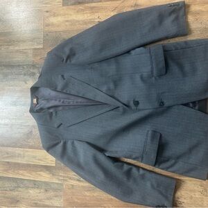 Farah Charcoal Men's Suit Jacket